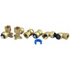 Tectite By Apollo 1/2 in. Brass Push-To-Connect Shower/Tub Installation Kit FSBSHOWKIT